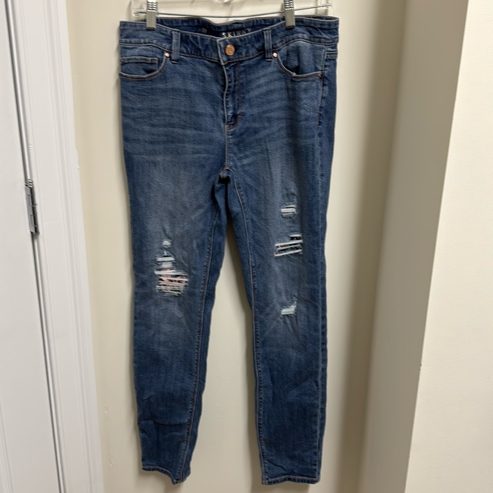 White House Black Market skinny jeans size 10 EEUC